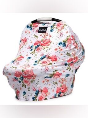 Milk Snob 5-in-1 Nursing & Car Seat Cover French Floral NWT
